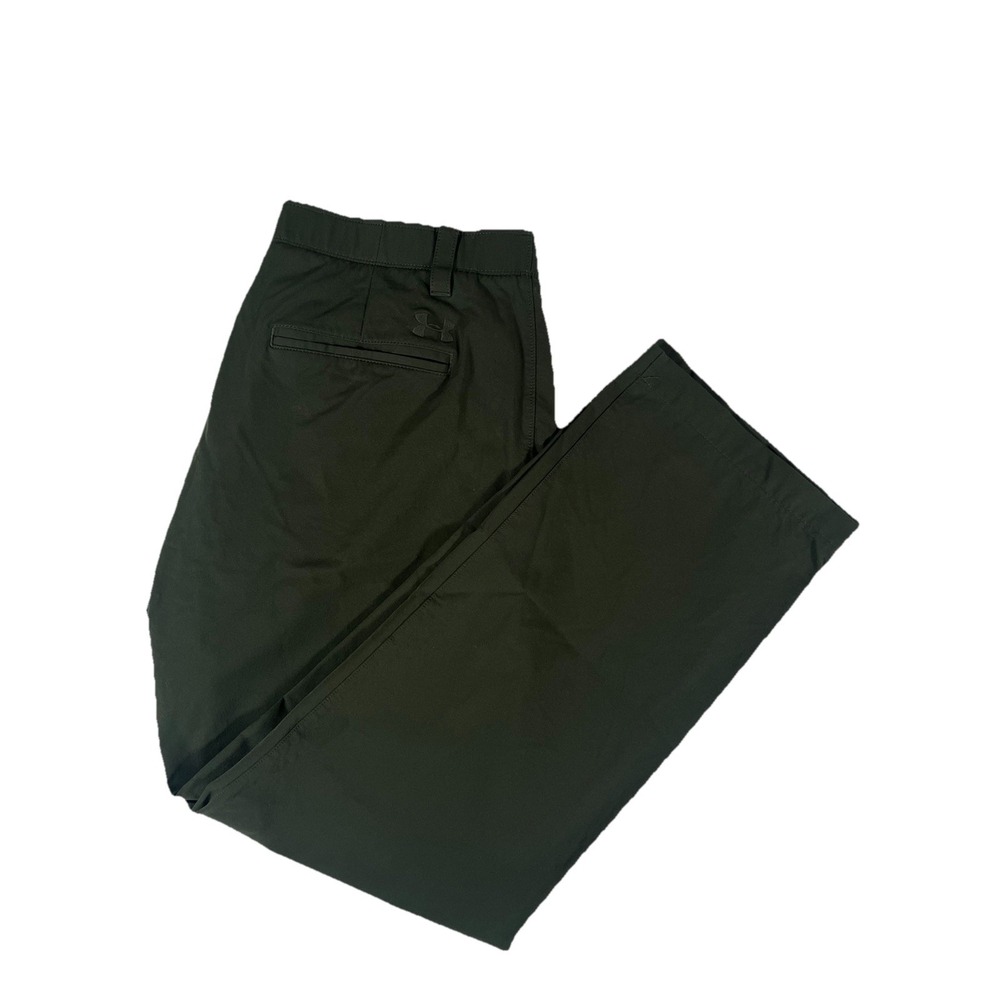 Under Armour 1289878 Green Stretch Match Play Golf Pants Men's 38x32‎ (35x30.5)